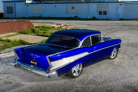 Gorgeous Pro Touring-Style 1957 Chevy Bel Air Hand-Me-Down Chevrolet 1957, 57 Chevy Bel Air, Classic Cars Chevy, 1957 Chevy Bel Air, Chevy Classic, 1957 Chevy, Chevy Muscle Cars, Classic Cars Trucks Hot Rods, 1957 Chevrolet