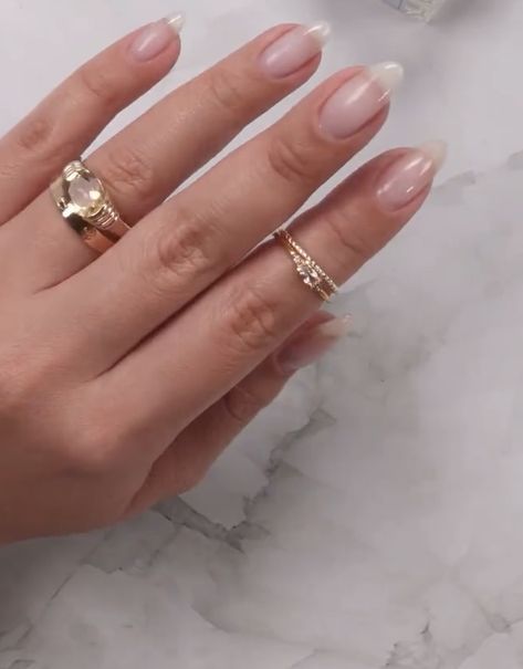 Ingenue Nails, Warm Spring Nail Colors, Age Of Adeline, American Manicure, Salad Fingers, Tap Tap, Spring Nail Colors, Soft Nails, I Love Nails