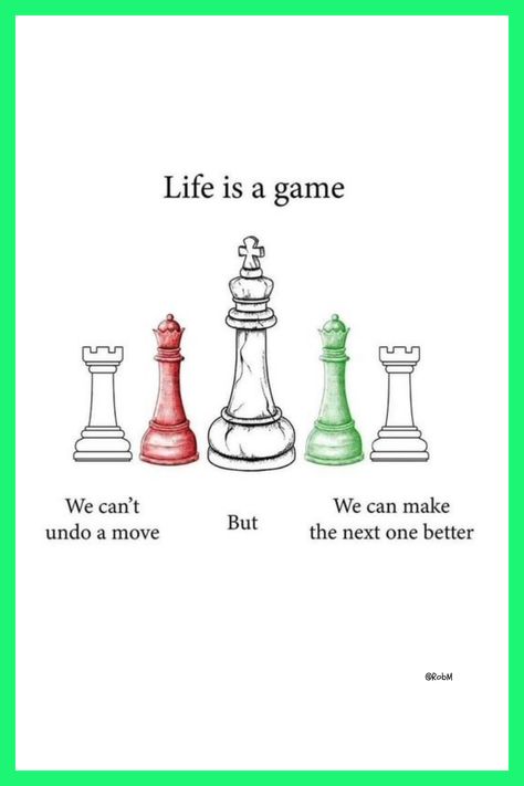 Life is like a game. We can't undo a move, but we can make the next move better. In pursuing success, every step counts, and each decision shapes our future. So make every step count. Ctrl Alt Del, Life Is A Game, Stoic Quotes, Our Future, Move In, Decision Making, Words Quotes, Life Is, The Next