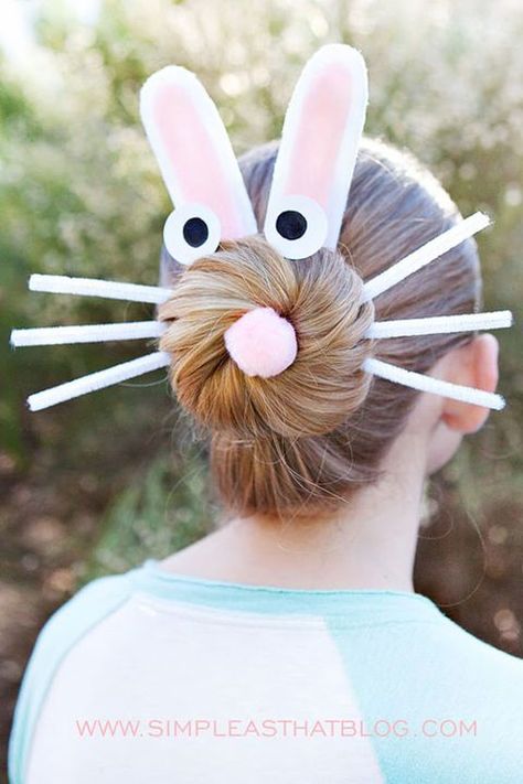 Crazy Hair For Kids, Easter Hat Parade, Parade Ideas, Easy Hairstyles For Kids, Easter Hat, Easter Hats, Crafts Easter, Wacky Hair Days, Going Out Hairstyles