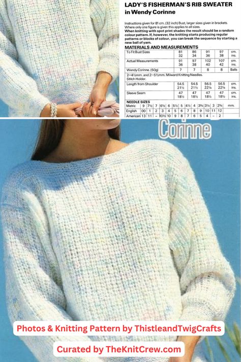 Discover this collection of 14 beginner knit sweater patterns. Knit a warm sweater and personalize the colors to match your style. Skip the searching and go straight to making your favorite sweater. Our collection of knitted sweaters has a direct link to each pattern and preview info on each design. Fishermans Rib Knitting Pattern Free, Beginner Knit Sweater, Knit Sweater Patterns, Cable Knit Sweater Pattern Free, Beginner Knit, Cable Knit Sweater Pattern, Ladies Cardigan Knitting Patterns, Free Knitting Patterns For Women, Fishermans Rib