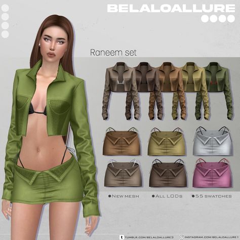 Belaloallure_GIRL BOSS cc collection | Patreon Sims 4 Belaloallure, Sims 4 Custom Content Patreon, Sims 4 Cc Clothes, Sims 4 Clothing, Sims 4 Cc, Sims 4 Custom Content, Custom Content, Sims 4 Mods, Sims 2