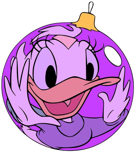 Donald And Daisy Duck Christmas, Daisy Duck Christmas, Christmas Shirts Vinyl, Disney Canvas Paintings, Donald Duck Christmas, Alice In Wonderland Pictures, Duck Christmas, Duck Ornaments, Christmas Cutouts