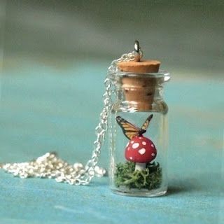 Tiny Bottles, Mini Terrarium, Tiny Jars, Terrarium Jewelry, Mini Glass Bottles, Mini Bottle, Mini Jars, Miniature Bottles, Bottle Charms