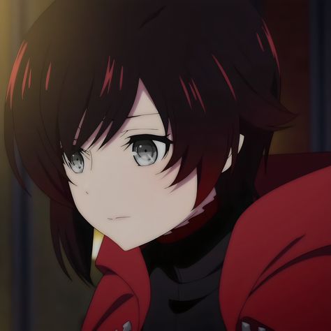 Rwby Ice Queendom, Ice Queendom, Anime Fyp, Rose Icon, Ruby Rose, Rwby, Ruby, Red, Hair