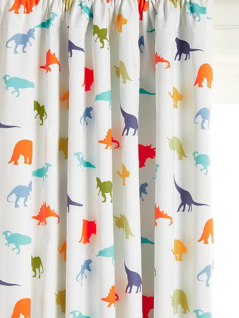 little home at John Lewis Dennis Dinosaur Pencil Pleat Blackout Children's Curtains, Multi, W165 x Drop 137cm Dinosaur Toddler Room, John Lewis Curtains, Dinosaur Pencil, Childrens Curtains, Sun Beams, Dinosaur Room, Curtain Headings, Curtain Pole, Types Of Curtains