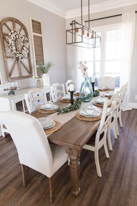 Farmhouse dining table