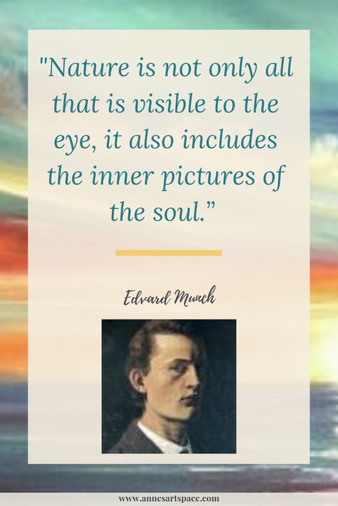 Edvard Munch Quote, The Scream, Edvard Munch, Quote Life, Life Lesson, Lesson Quotes, Life Lesson Quotes, Art Project, Pretty Quotes