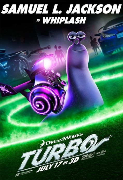 Turbo Turbo 2013, Maya Rudolph, Samuel L Jackson, Dreamworks Animation, Movie Wallpapers, Whiplash, Kung Fu Panda, 20th Century Fox, Cool Animations