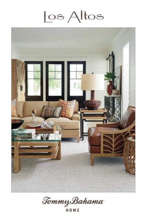 Online Catalogs | Home Furnishings Inspiration | Lexington Home Brands Tommy Bahama Bedroom Furniture, Tommy Bahama Bedroom, Tommy Bahama Furniture, Square Cocktail Table, Tommy Bahama Home, Lexington Home, Metal Console, Oak Stain, Tommy Bahama