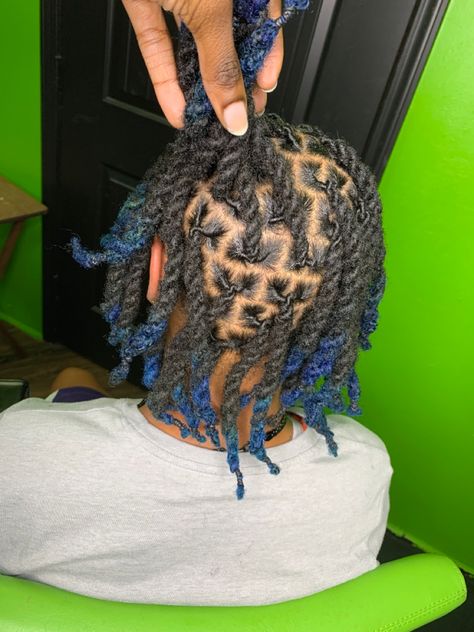 Two Strand Twist Dyed, Blue Hairstyles, Two Strand Twist Hairstyles, Blue Dreads, Two Strand Twist, Twist Hairstyles, Blue Hair, Locs, Hair Care