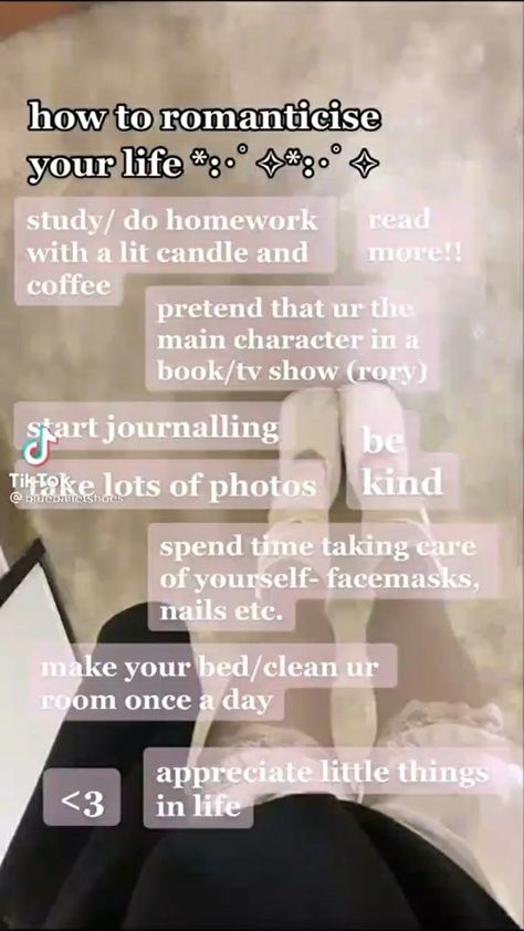 How To Romantizice Your Life, How To Romanticize Homeschool, Romantise Life Aesthetic, Romanizing Your Life, Tips For Romanticizing Life, How To Romantisice Your Life, Romantise School Aesthetic, Romanticize School Playlist, Rcta Tips