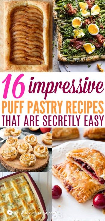 Easy Puff Pastry Recipes, Puff Pastry Recipes Savory, Easy Puff Pastry Recipe, Puff Pastry Recipes Dessert, Savory Puff Pastry, Pastries Recipes Dessert, Pastry Appetizer, Easy Puff, Puff Pastries