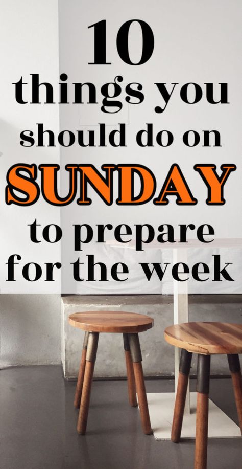 10 Things to Do Sunday to Prepare for the Week - Cabin Lane Sunday Week Prep, Sunday Prep, Spaghetti Squash Casserole, Homemade Chicken Nuggets, Sunday Routine, Kids Sheets, Easy Meal Plans, All Star Cheer, Sunday Lunch