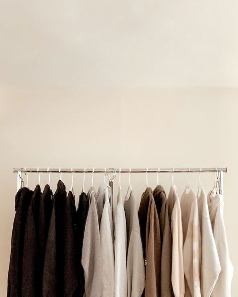 Minimalist Clothing Rack Aesthetic, Clothes In Rack Aesthetic, Aesthetic Hanger Clothes, Hanging Clothes Racks Aesthetic, Hanger Rack Aesthetic, Clothes Cover Photo, Hoodie Rack, Hoodie Layout, Clothes Rack Aesthetic