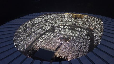 bts pics on Twitter: "Shizuoka Day 1  #BTSatShizuoka… " Concert Crowd, Concert Stage Design, Dream Music, Concert Stage, Concert Aesthetic, Army Wallpaper, Shizuoka, Bts Group, Bts Concert