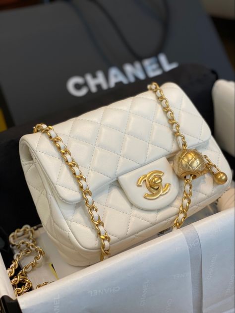 Chanel Pearl Crush, Chanel Pearl, Chanel Pearls, Chanel Classic, Chanel, Shoulder Bag, Handbags, Lace, Quick Saves