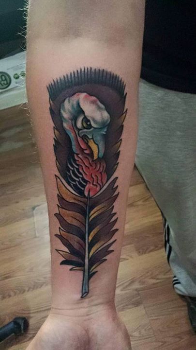 Turkey Tatoos, American Traditional Hunting Tattoo, Traditional Hunting Tattoo, Turkey Tattoos For Men, Turkey Hunting Tattoos, Turkey Tattoo, Turkey Tattoos, Traditional Turkey, Hunting Tattoos