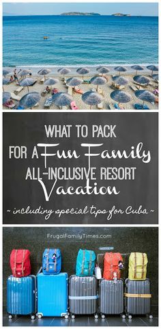 Resort Packing List, Beach Vacation Tips, Beach Vacation Packing, Best Island Vacation, Beach Vacation Packing List, Packing List For Vacation, Mexico Resorts, Best Family Vacations, All Inclusive Vacations