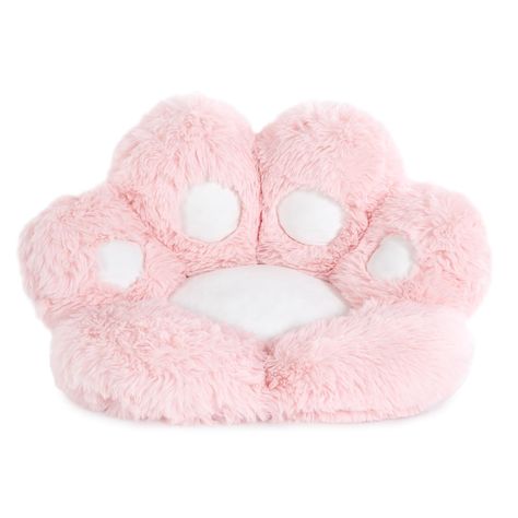 PRICES MAY VARY. 【Cute Cat Paw Design】-Cute cat paw design,gives the cushion a fun shape. The cat paw seat cushions are the epitome of cute and romantic, It is stylish and ideal to bring you massage-like comfort, a perfect item to decorate your sofa and chairs in office or room. 【Supportive Material & Plush Surface】-High-quality 3D Microfiber filling guarantees the product can return to its original shape even after long periods of squeezing. The long plush fabric is soft and fluffy, warm and co Paw Cushion, Sofa And Chairs, Chair Sofa Bed, Cat Paw Print, Paw Design, Chair Sofa, Cat Paw, Cozy Decor, Plush Fabric