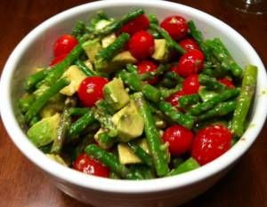 Asparagus, Tomato and Avocado Salad – Something Sweet Something Salty Tomato And Avocado Salad, Avocado Tomato Salad, Asparagus Salad, Avocado Tomato, Tomato Salad, Avocado Salad, Salad Ingredients, Delicious Salads, Dijon