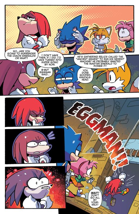 Sonic mega drive #1 Sonic Mega Drive Comic, Sonic Comic Panels, Sonic And Friends, Sonic Comic, Knuckles The Echidna, Sonic Underground, Sonamy Comic, Princesas Disney Anime, Sonic Mania