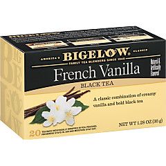 French vanilla - Bigelow Tea Decaf Tea, Caffeine In Tea, Bigelow Tea, Decaffeinated Tea, Vanilla Tea, Black Tea Blends, Black Tea Bags, Tea Varieties, Vanilla Chai