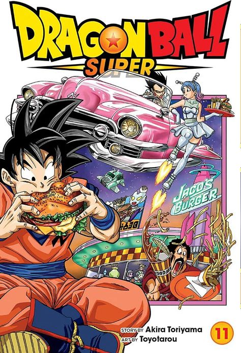 Cover of Dragon Ball Super English release volume #11 "Great Escape" Dragonball Evolution, Super 11, Dbz Manga, Dragonball Super, Star Comics, Anime Cover Photo, Print Ideas, Dragon Ball Super Manga, Dragon Ball Wallpapers