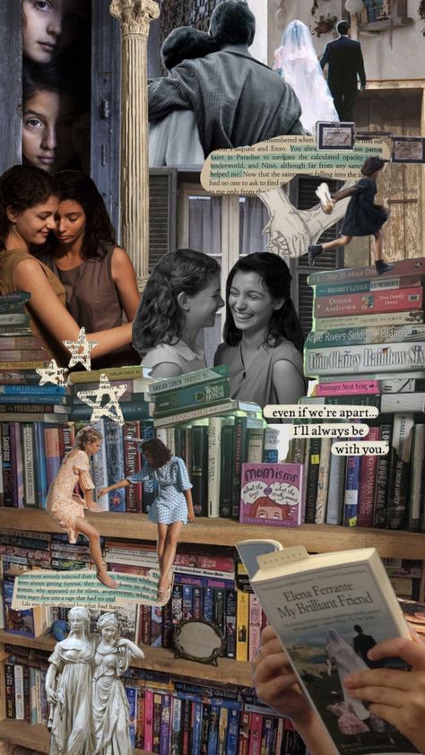 #mybrilliantfriend #elenaferrante #book #books #favoritebook Elena Ferrante My Brilliant Friend, My Brilliant Friend Book, My Brilliant Friend Aesthetic, Colette Aesthetic, Abridged Classics, Wallflower Wallpaper, Elena Greco, Neapolitan Novels, My Brilliant Friend