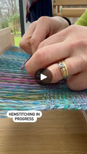 19K views · 2.2K reactions | Hemstitching to create the fringe of the scarf. #weaving #scarfweaving #weavingloom #loom #handweaving #hemstitch #makeyourownclothes #handwoven #handwovenscarf #uniqueaccessories | Emma Baker - SpireCrafts | Charlie Peacock · Good Feeling (feat. Swagg R'Celicious) Weaving Scarfs, Hem Stitch, Handwoven Scarf, Good Feeling, Make Your Own Clothes, The Fringe, Loom Weaving, Fabric Art, Woven Fabric