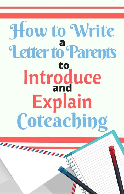 Teacher Welcome Letters, Letter To Students, Team Teaching, Tenth Grade, Co Teaching, Letter To Teacher, Write A Letter, Learning Support, Effective Teaching