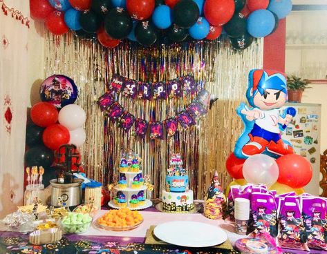 Friday Night Funkin Birthday Party Ideas, Bear Birthday, Girl Birthday Party, Birthday Decoration, 9th Birthday, 8th Birthday, Diy Birthday, Birthday Party Ideas, Party Night