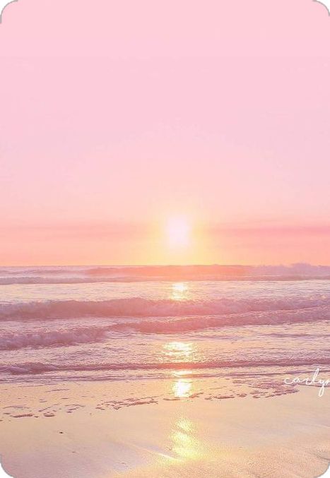 Pink Beach Aesthetic, Summer Wallpapers, Cute Summer Wallpapers, Pink World, Pink Beach, Pink Sunset, Ocean Sunset, Summer Wallpaper, Beach Aesthetic