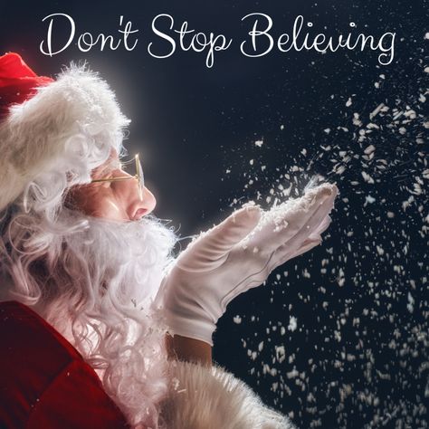 Don't stop believing in the magic of Christmas. 'Christmas magic is silent. You don't hear it... you feel it. You know it. You believe it.' More quotes... Santa Real, Meet Santa, Santa Costume, Merry Christmas Images, Merry Christmas Happy Holidays, Picture Frame Art, Custom Flags, Santa Clause, Flag Stand