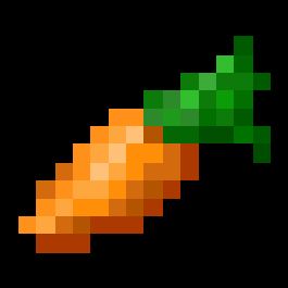 minecraft carrot Minecraft Potions, Minecraft Patterns, Minecraft Crochet, Grow Carrots, Minecraft Stickers, Minecraft Pattern, Minecraft Food, Minecraft Toys, Minecraft Drawings