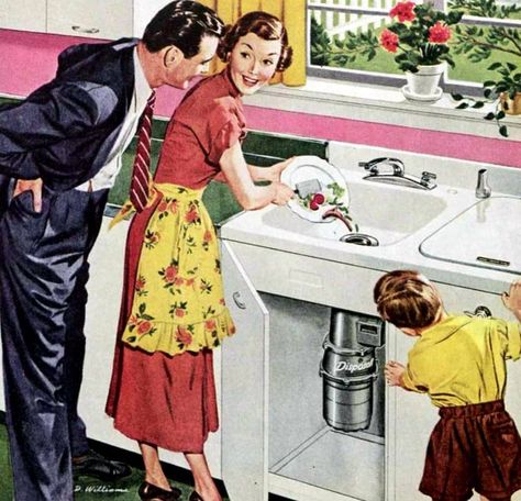 Fun Kitchens, Youngstown Kitchen, 50s Housewife, 50s Aesthetic, 1950s Housewife, Retro Kitchens, Girl Cave, Vintage Housewife, Happy Housewife