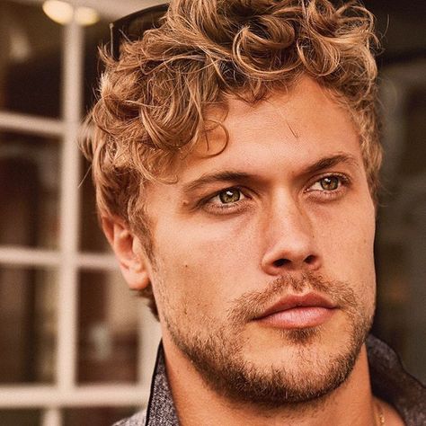 Curly Blonde   #curly #curlyhair #blondehair Short Blonde Curly Hair, Christopher Mason, Mens Short Curly Hairstyles, Chris Mason, Mens Hairstyles Curly, Neighborhood Watch, Wavy Hair Men, Mens Haircut, Blonde Curly Hair