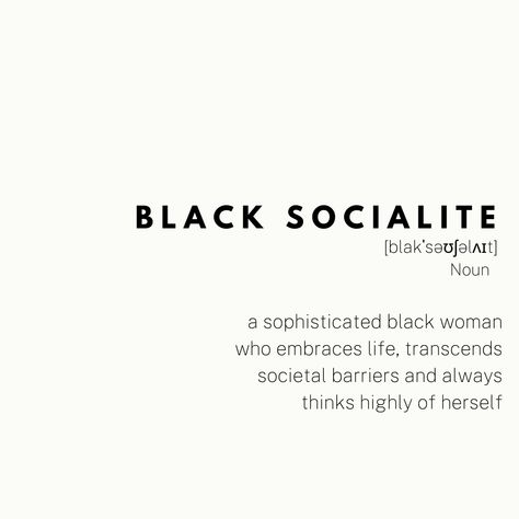 Black Socialite is a media platform powered by black women, for black women. Our aim is to provide a safe space for black women, to showcase their creativity namely through fashion and to promote positive representation of black women. #blacksocialite #blackgirlmagic #blackqueen #carefreeblackgirl #melanin #melaninqueen #melaninpoppin #blackisbeautiful #blackwomeninfashion #blackwomen #blackgirls #blackwoman #blackgirl #blackownedbusiness #blackwomeninluxury #richblackwomen #richblackaunty Black Educated Woman, Strong Black Woman Aesthetic, High Value Black Woman, Black Socialite Aesthetic, Black Ceo Woman Aesthetic, Black Community Aesthetic, Black Excellence Quotes, Successful Black Women Aesthetic, Black Excellence Aesthetic