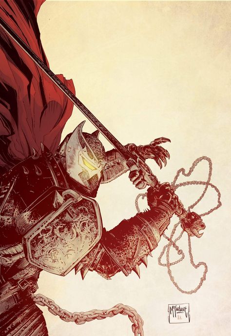 Medieval Spawn / Witchblade Mini Series sneak peek Medieval Spawn