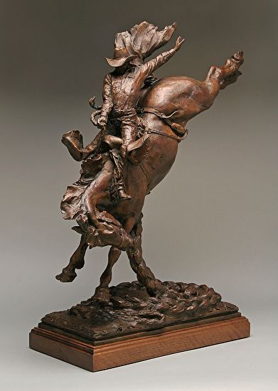 Hang Time by Con Williams Bronze ~ 28" x 22" Cowboy Sculpture, Woodworking Art Ideas, Native American Drawing, Western Sculpture, Bronze Sculpture Art, Classic Sculpture, Bronze Art, Western Artist, Cowboy Art