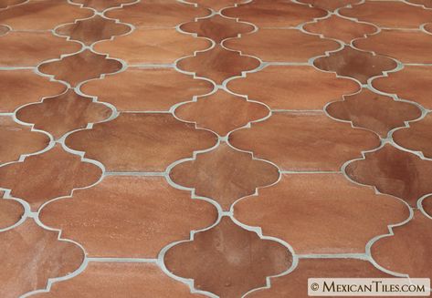 Spanish Style Bathroom Decor, Pantry Build, Spanish Style Bathrooms Mexico, Terra Cotta Floor Tile, Stencils Design, Mexican Tile Floor, Texas Backyard, Spanish Style Bathrooms, Spanish Style Decor