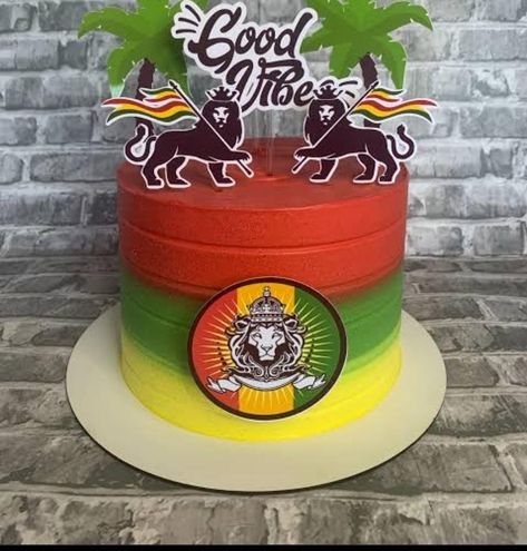 Rasta Cake, Rasta Party, Sweetest Thing, Cake Ideas, Planter Pots, Birthday Cake, Collage, Cake, Birthday