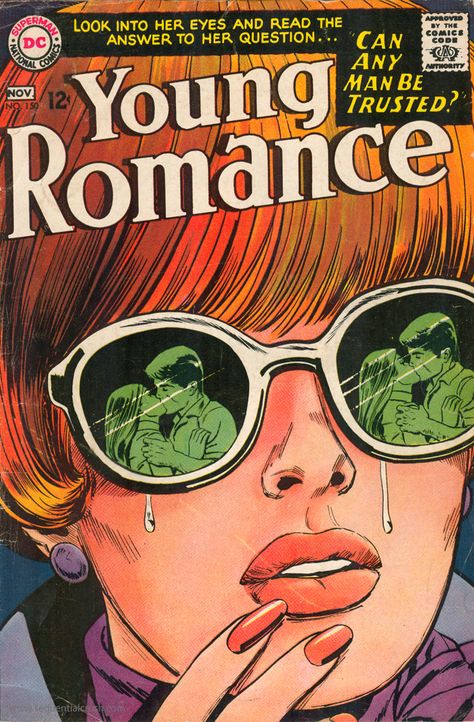 Young Romance, Pop Art Comic Girl, Romance Covers, Retro Comic Book, Classic Comic Books, Vintage Pop Art, Romance Comics, Pop Art Comic, Book Icons