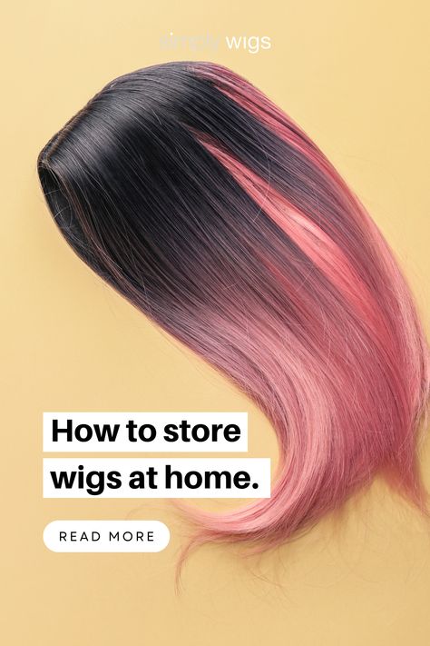 Wig Holder Ideas, How To Store Wigs At Home, Content Ideas For Wig Business, Wig Storage Ideas Diy, Diy Wig Storage, Wig Care Tips Human Hair, Wig Storage Ideas At Home, Wig Content Ideas, Wig Shelf Ideas