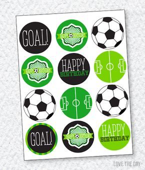 Soccer Printables, Kids Soccer Party, Soccer Party Decorations, Soccer Crafts, Soccer Birthday Parties, Soccer Theme, Football Birthday Party, Soccer Birthday, Free Printable Birthday Invitations