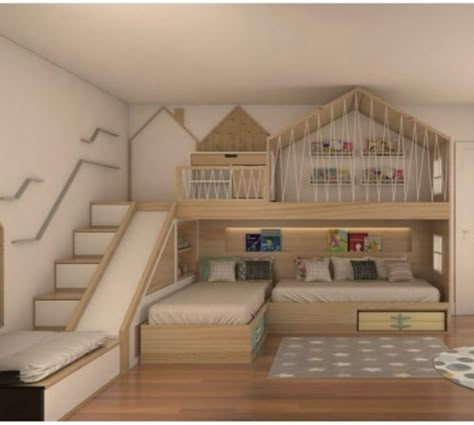 Toddler And Baby Room, Kids Bedroom Boys, Shared Girls Bedroom, Montessori Bedroom, Kids Room Interior Design, Kids Loft Beds, Baby Boy Room Decor, Kids Bedroom Inspiration, Kids Bedroom Designs