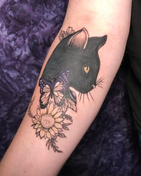 cool 24 Black Cat Tattoos Perfect to Have in 2021 Tatoos Aesthetic, Gangster Hello Kitty, Tattoo Gangster, Kitty Tattoo Ideas, Tattoo Ghost, Angel Hello Kitty, Tattoo Ideas Cute, Ghost Kitty, Tattoo Zodiac