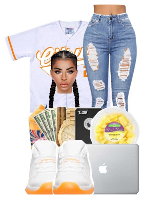 "citrus11s" by ballislife ❤ liked on Polyvore Jordan 11 Citrus Outfits, Citrus 11s Outfit, Citrus Outfit, Baddie Closet, Slim Thug, Jordan Orange, Jordan 11 Outfit, Teen Swag, Swag Fashion