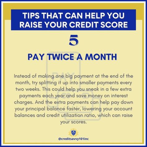 Paying Credit Cards Twice A Month, Credit Boosting Hacks, Raise Credit Score Quickly, Credit Tips And Tricks, Credit Hacks Tips, Pay Credit Card Twice A Month, Credit Score Hacks, Building Credit For Beginners, 850 Credit Score