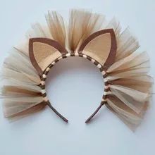 Lion Costume Headband for Kids Baby Birthday Party Hair Accessories Boys Lion Halloween Costume Headbands Hard Plastic Headwear|kids&Baby Accessories| - AliExpress